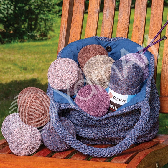 Ribbon Yarn for fun with knitting and more at Fabulous Yarn