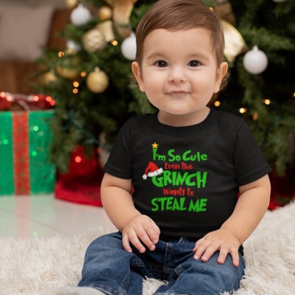 Toddler Grinch Shirt Etsy