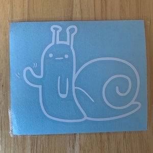 Snail/Adventure Time Vinyl Decal