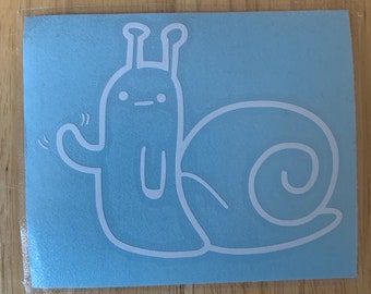 Snail/Adventure Time Vinyl Decal