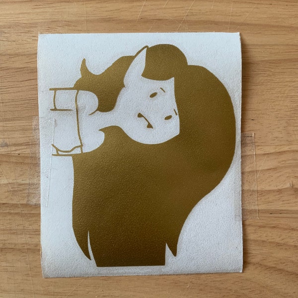 Marceline The Vampire Queen Vinyl Decal (Adventure Time)