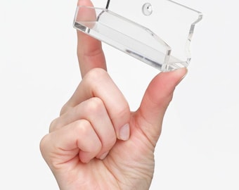 CGC Comic Slab Wall Mount - Clear Acrylic Floating Display for Graded Comics hanger by Arkorus - US Tariffs Free