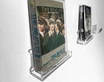 Premium Cassette Tape Wall Mount – Minimal Display for Mixtapes & Albums by Arkorus - US Tariffs Free