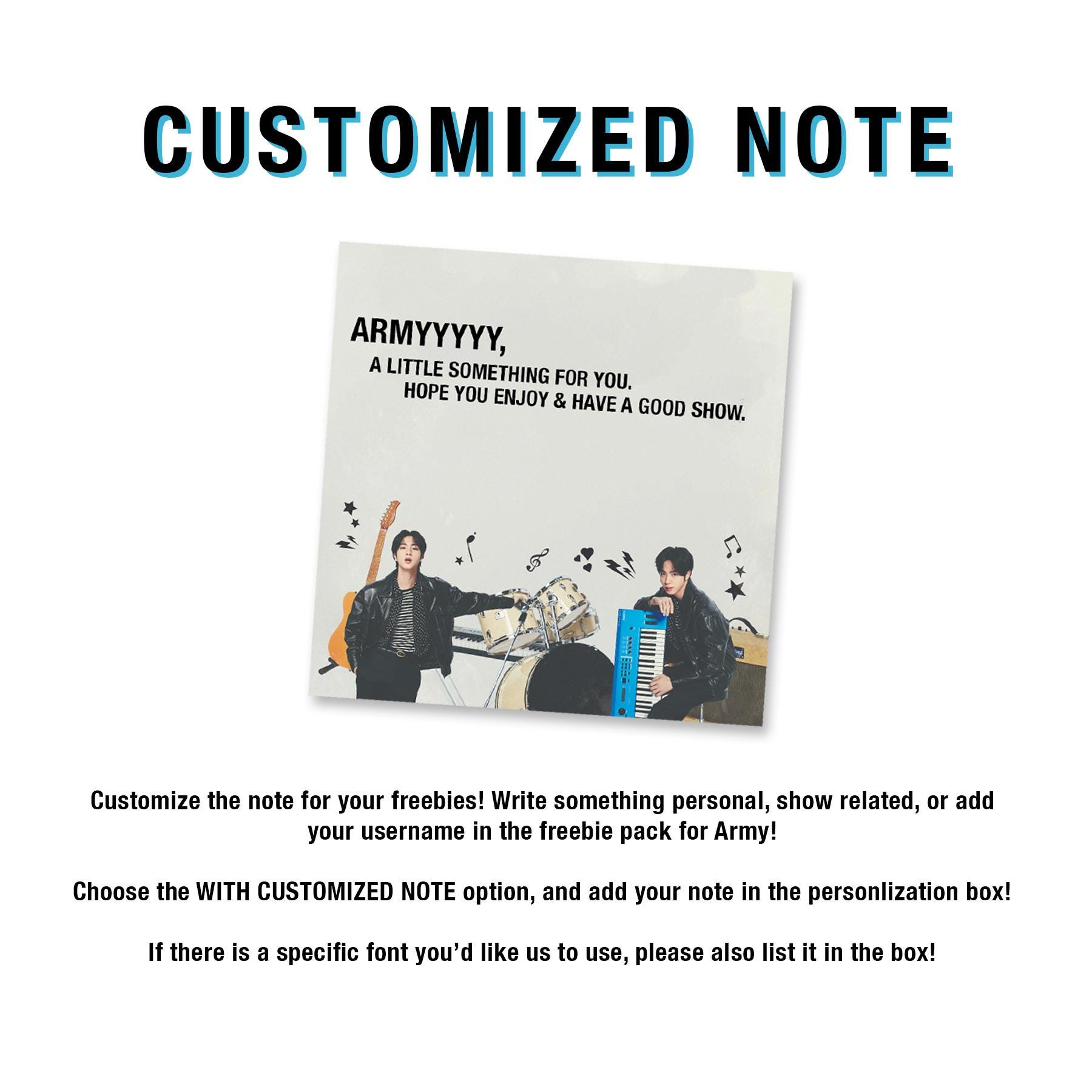 Run Seokjin Tour - Jin Freebies - Prepackaged Bangtan Freebies