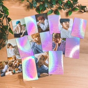 Love Yourself - &quot;Love Myself: Answer&quot; Fotocard olografiche - RM, Jin, Suga, J-Hope, Jimin, V, Jungkook