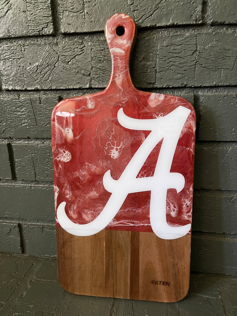 Alabama Crimson Tide Charcuterie Board Etsy