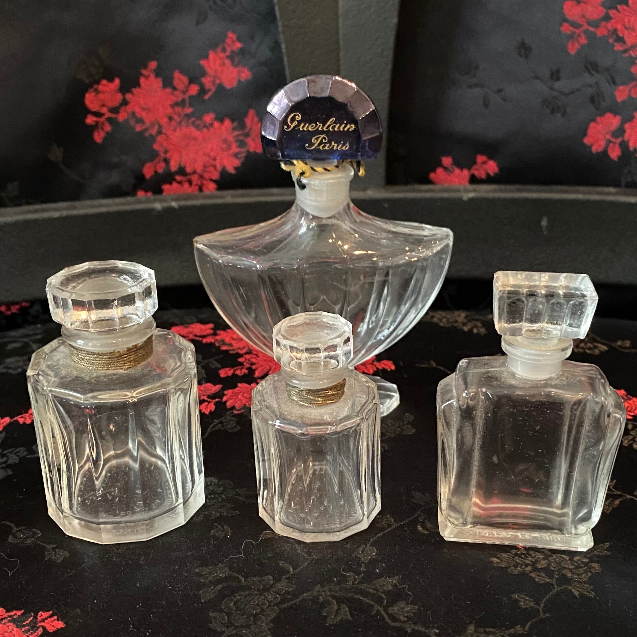 Mother's Day Gifts for Mum Refillable Glass Perfume Bottles Glass Empty  Spray Bottle Birthday Gift Travel Bottlees Set of 4