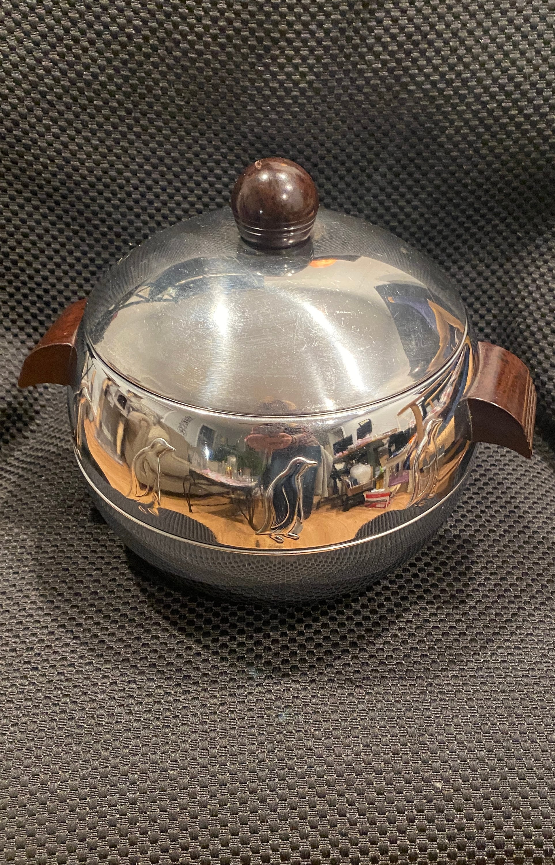 Vintage Penguin Ice Bucket With Bakelite Handles and Lid Ball. Etsy