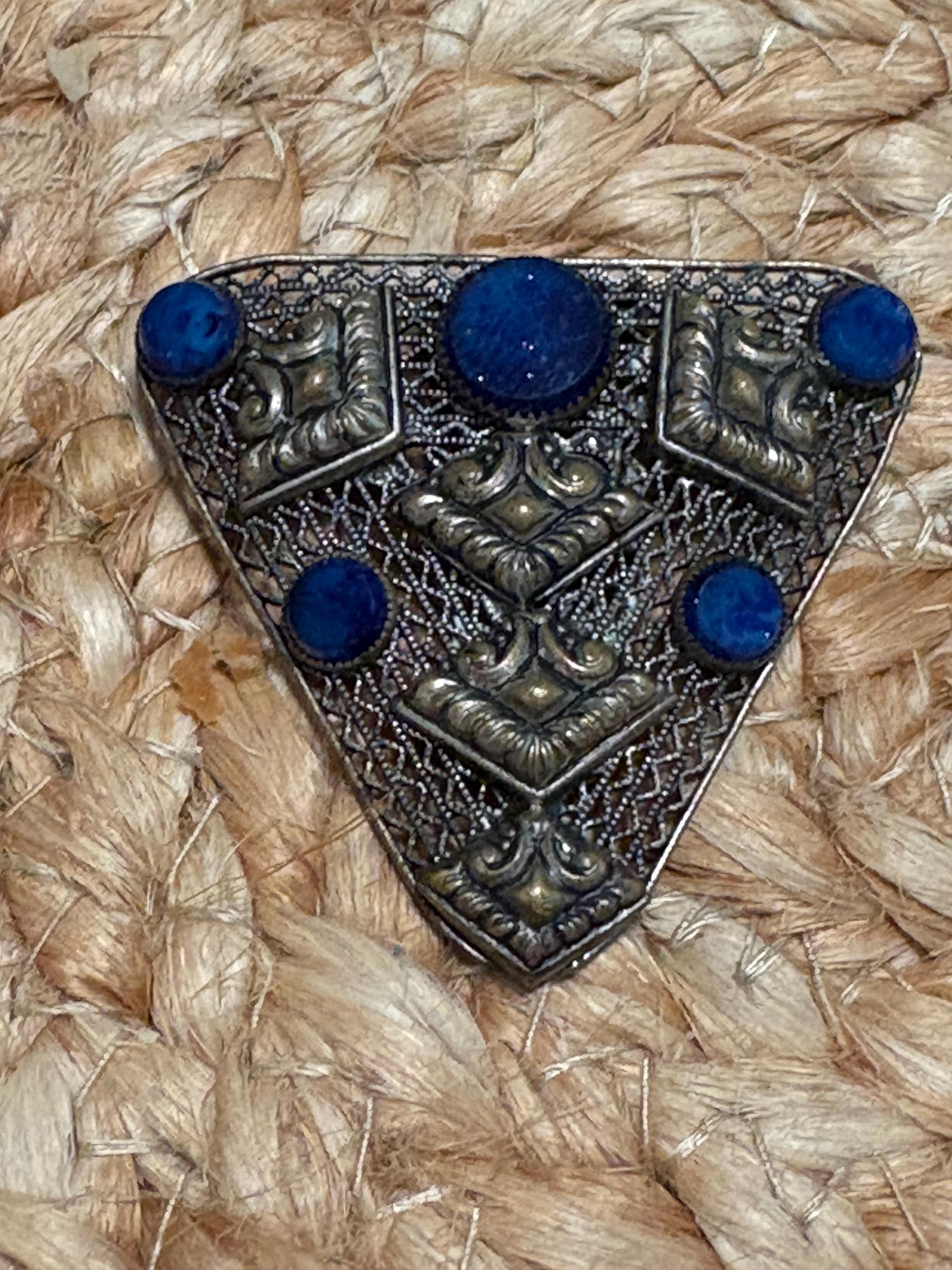 Lapis Lazuli Barrette - Etsy display picture 1