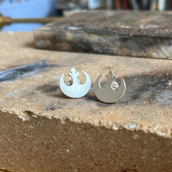 Boucles d'oreilles Star Wars Rebel Alliance Argent 925