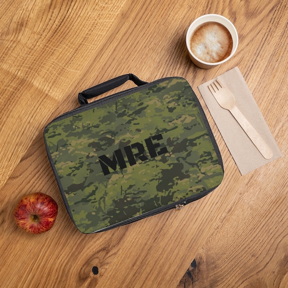 Military Camo MRE the Meal Ready to eat Lunch Bag Custom Made Etsy