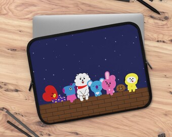 bts laptop hard case