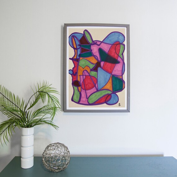 ABSTRACT WALL ART Digital Download Wall Art Prints Instant - Etsy