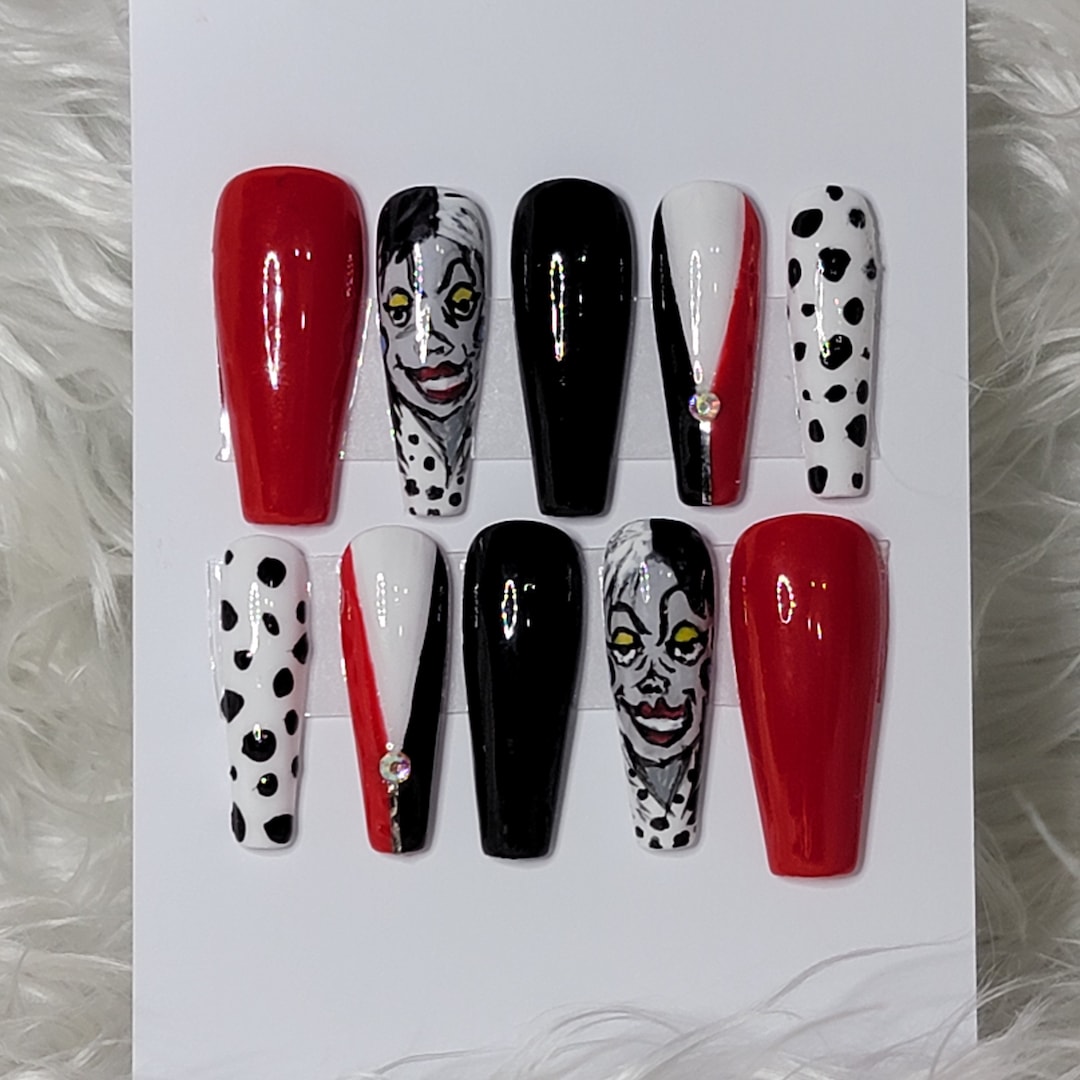 Cruella - Handmade Press-On Nail Set main image 0