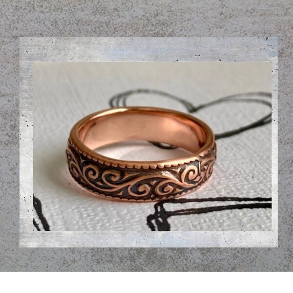 Copper Ring - Etsy