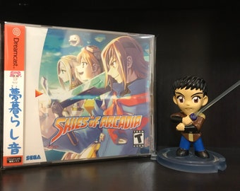 Skies of Arcadia [Sega Dreamcast] CASE & ART