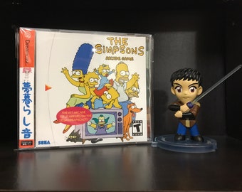 The Simpsons: Arcade Game  [Sega Dreamcast] CASE & ART
