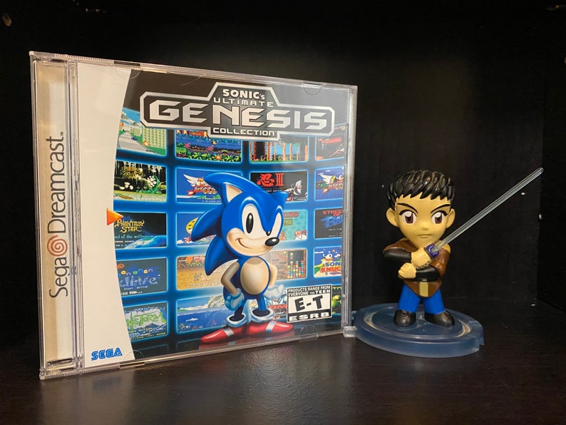 Sonic's Ultimate Genesis Collection Sega Dreamcast CASE & ART image 2