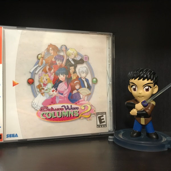 Sakura Wars Columns 2 (English Translation) [Sega Dreamcast] CASE & ART