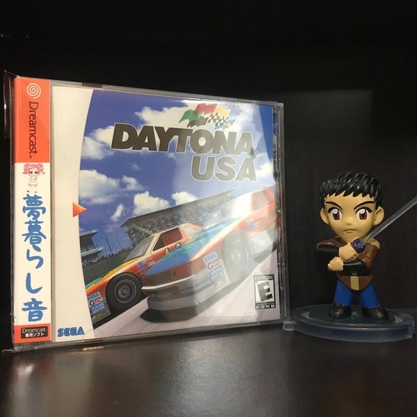 Daytona USA [Sega Dreamcast] CASE & ART
