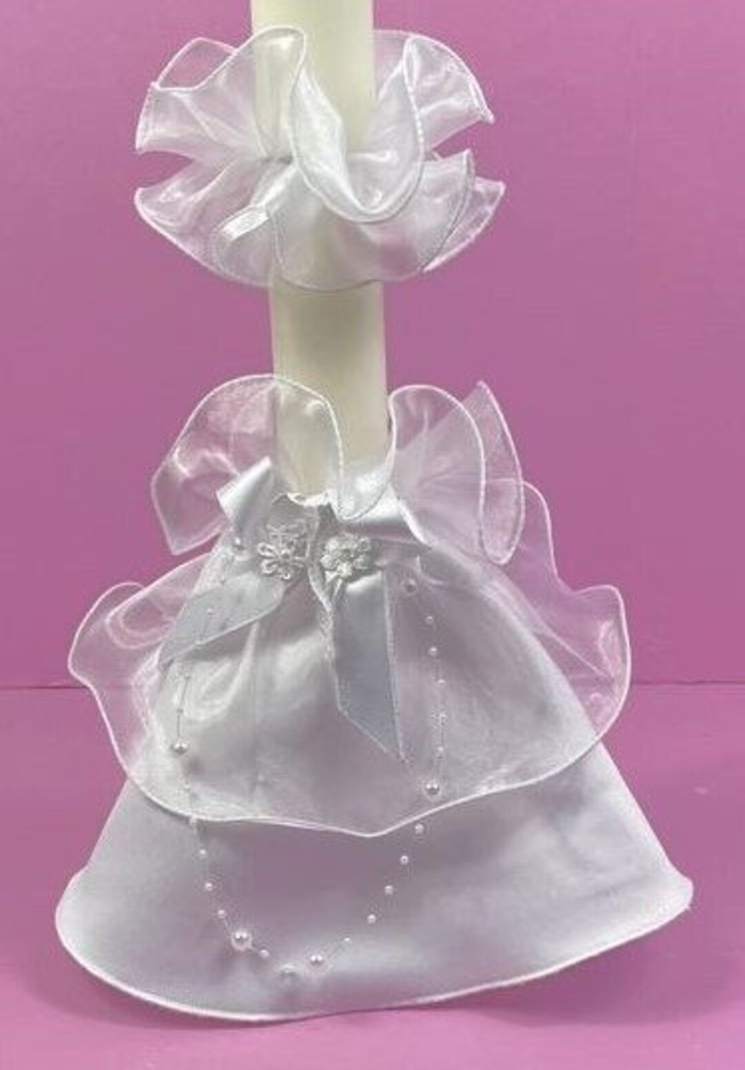 Candle Skirt Drip Protection E.g. Communion Baptism Bride Communion ...