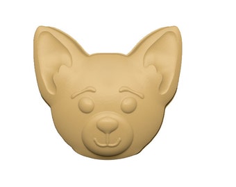 Chihuahua Dog  STL File for 3d printing - Laser CNC Router - 3D Printable model - STL Download vacuum forming mold making