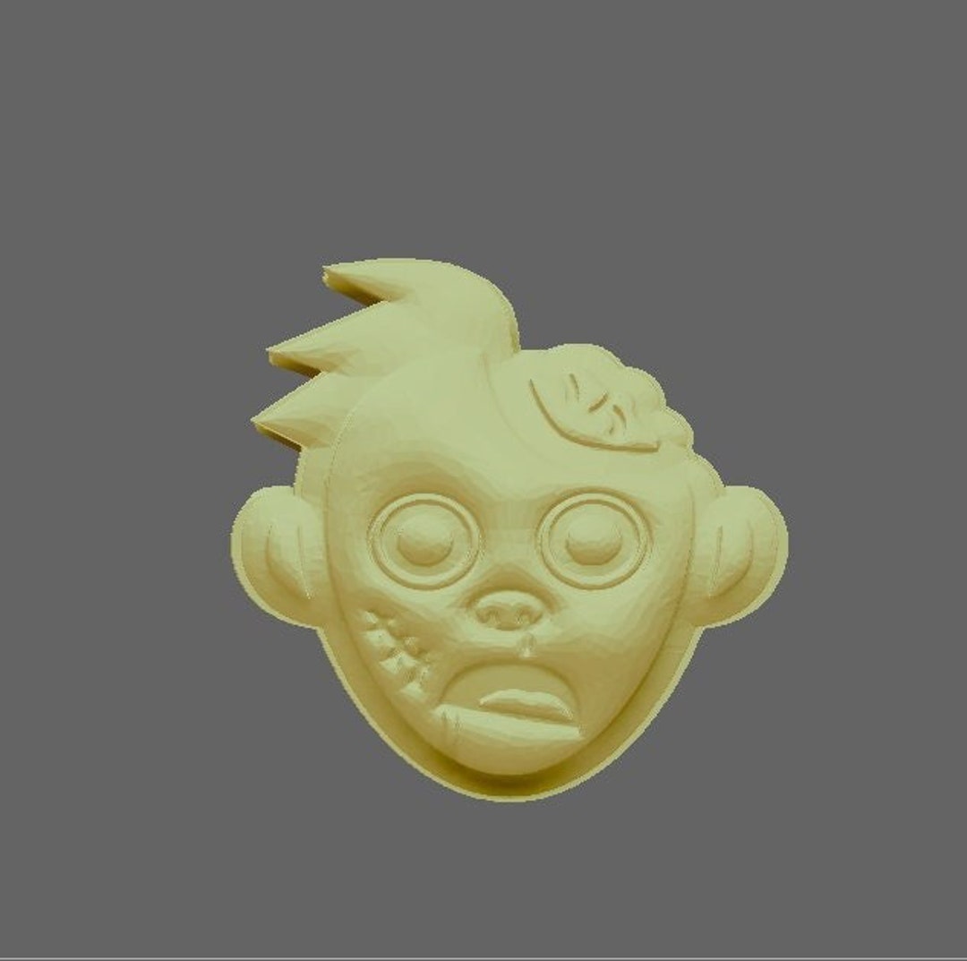 Simple Zombie STL File for 3d Printing Laser CNC Router 3D - Etsy