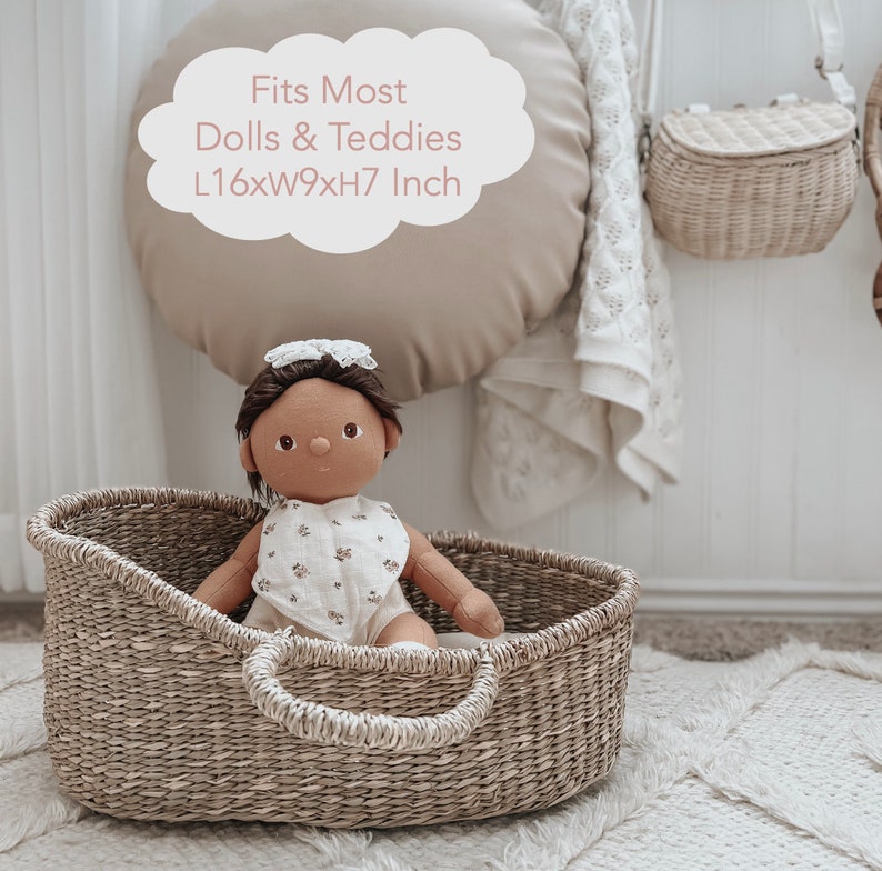 Baby Doll Baby Doll Bed Moses Basket Baby Doll Etsy