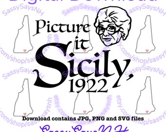 Picture it Sicily Sophia Petrillo downloadable file