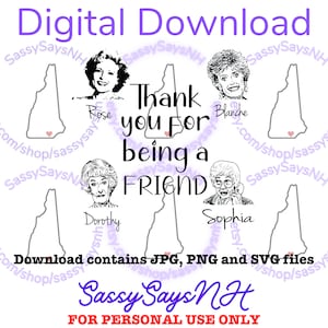 Golden Girls Thank You downloadable file