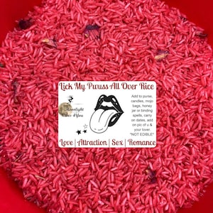 Lick My Pwuss All Over Magical Rice | Elixir Infused