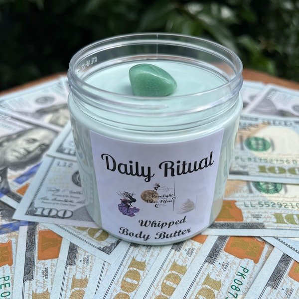 Money Drawing Body Butter | Daily Ritual Body Butter | Money Chase Me | Money, Success, & Prosperity