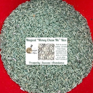 Money Chase Me Magical Rice | Elixir Infused