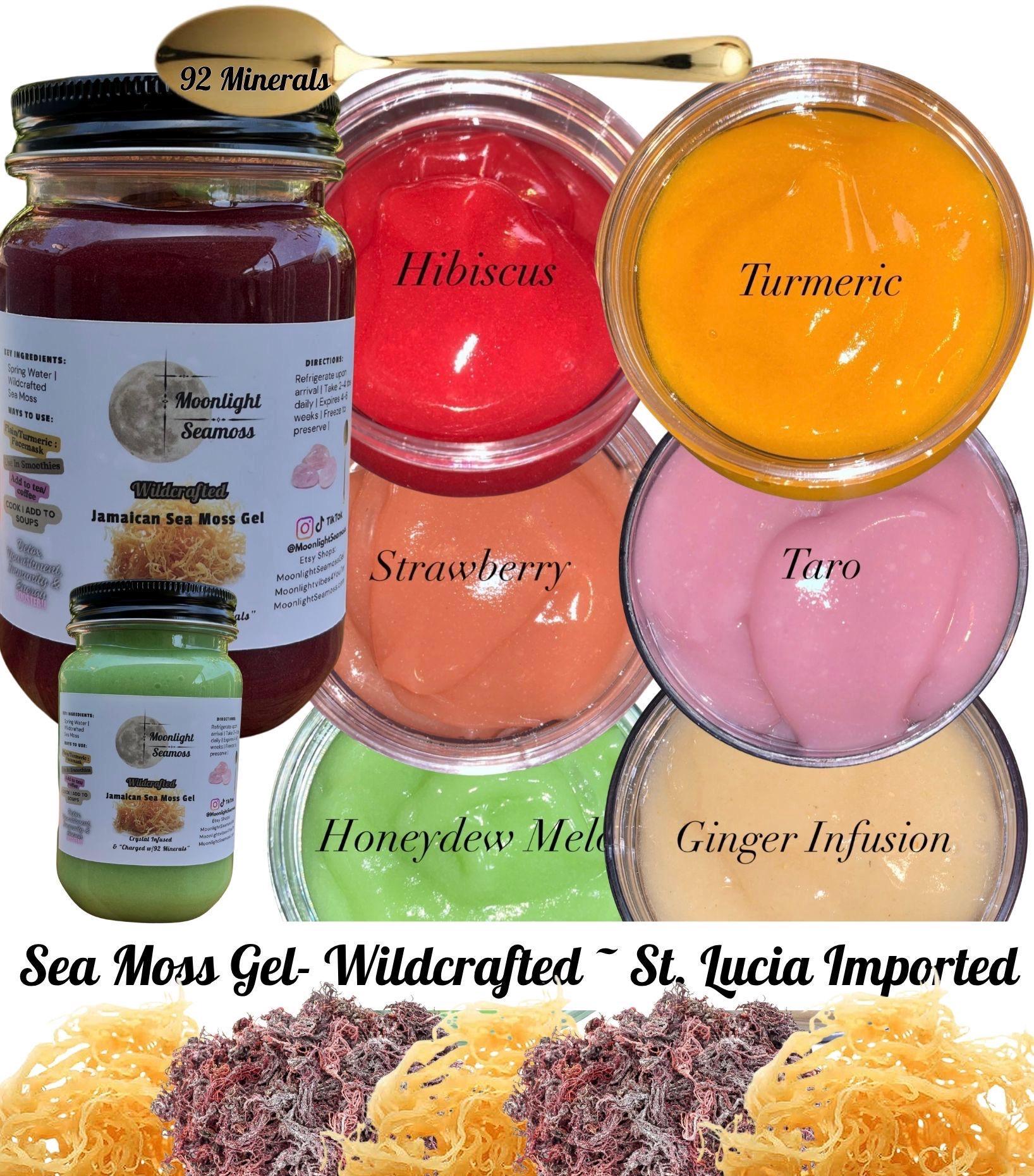 Moonlight Seamoss Gel | Wildcrafted Sea Moss Gel | 100% Organic Sea Moss | Organic | Highgrade | Freshly Made