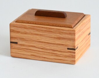 present presentation box Oak Presentation Box
