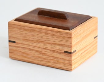 present presentation box Oak Presentation Box