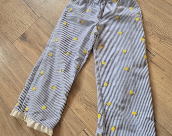 Summer lemon pants