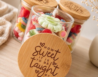 Nursery Worker Gift Sweet Jar | Nursery Teacher Thank You Gift | Nursery Staff Appreciation Gift | End of Term Nursery Gift