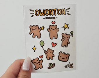 OWONTON VOL. 1 - Small Sticker Sheet