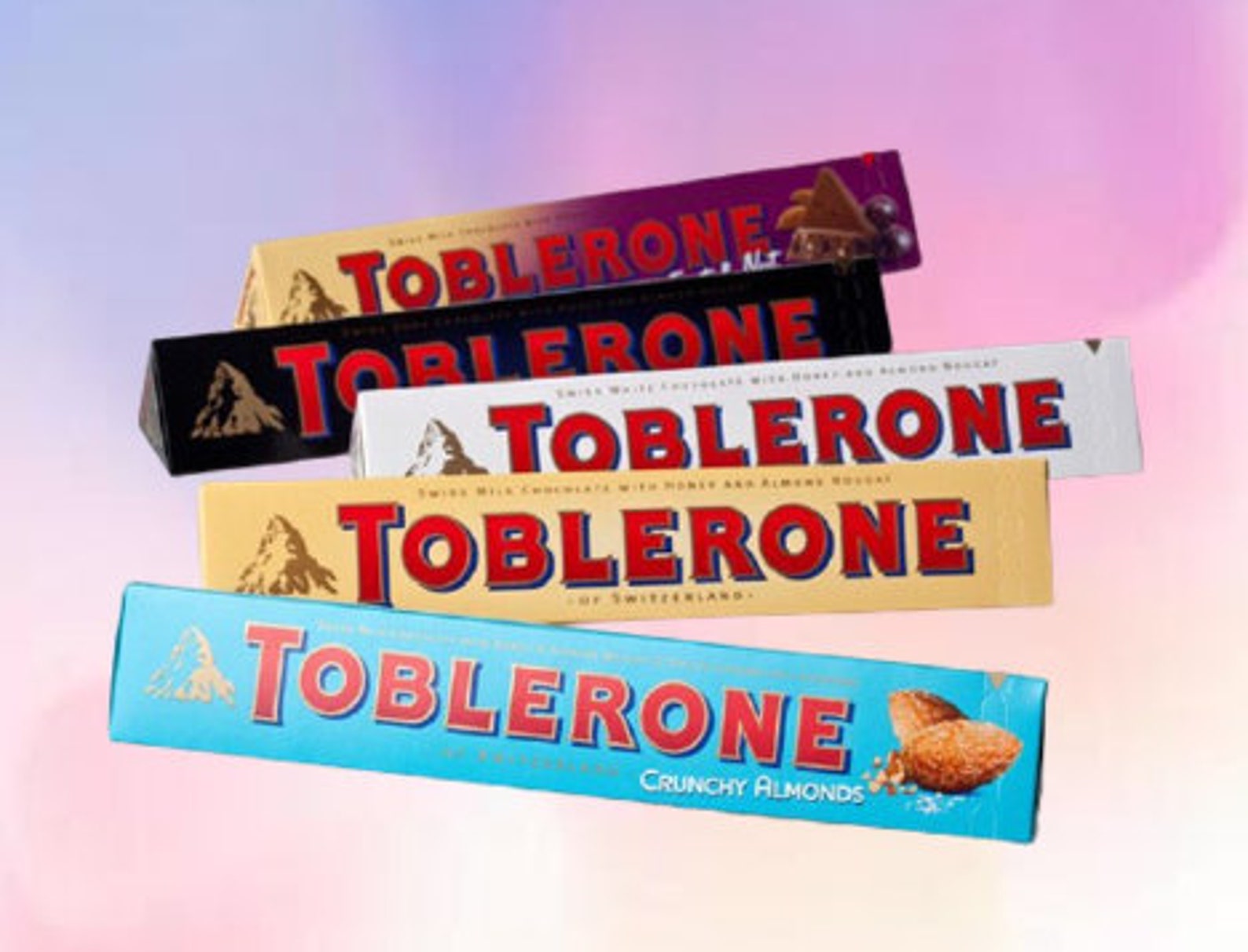 Toblerone 100gram Multi Flavors Super Exquisite And Delicious 