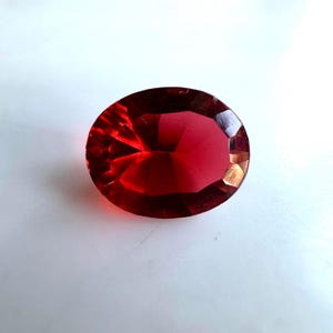 8x10mm Ruby stone oval gemstone - Price per piece