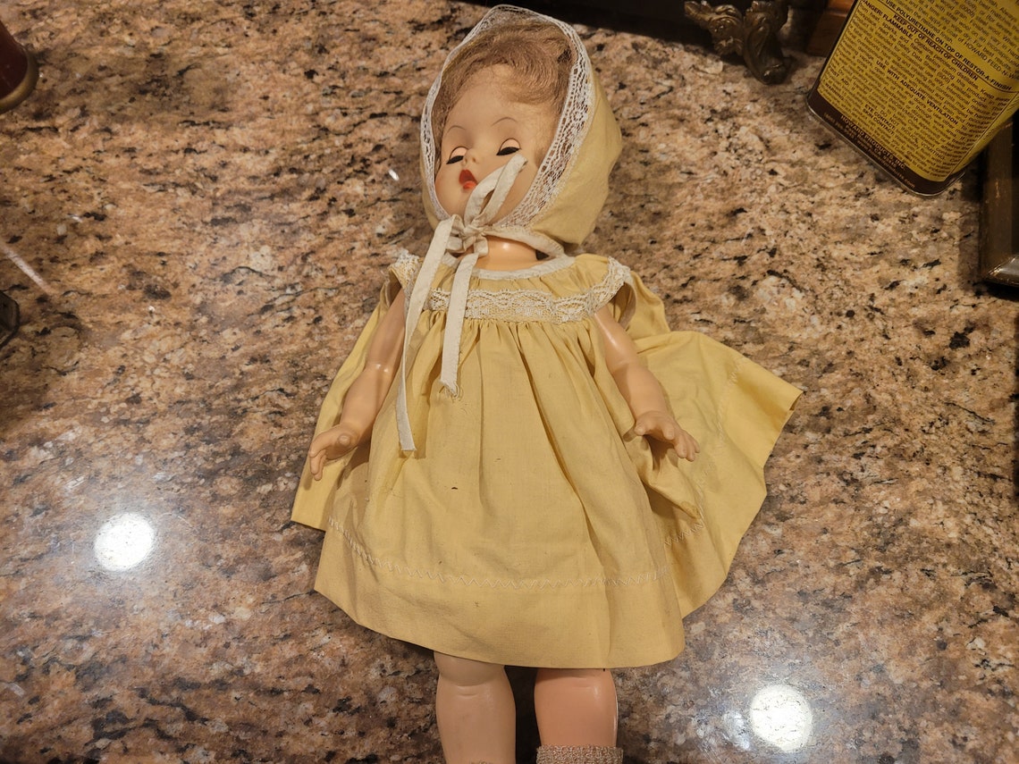 Vintage Kaysamjolly Toys Nasco Doll Character Doll 14 Vinyl Etsy