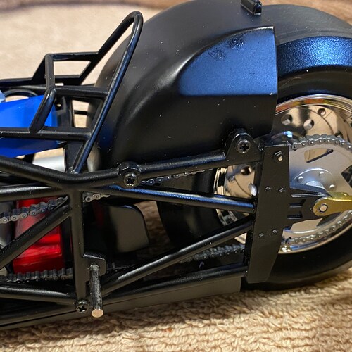 New Mib NHRA 1/9 Scale STEVE JOHNSON Snap-On Tools Suzuki Pro Stock Dragster Motorcycle Bike shops Action Limited Edition Diecast Collectible