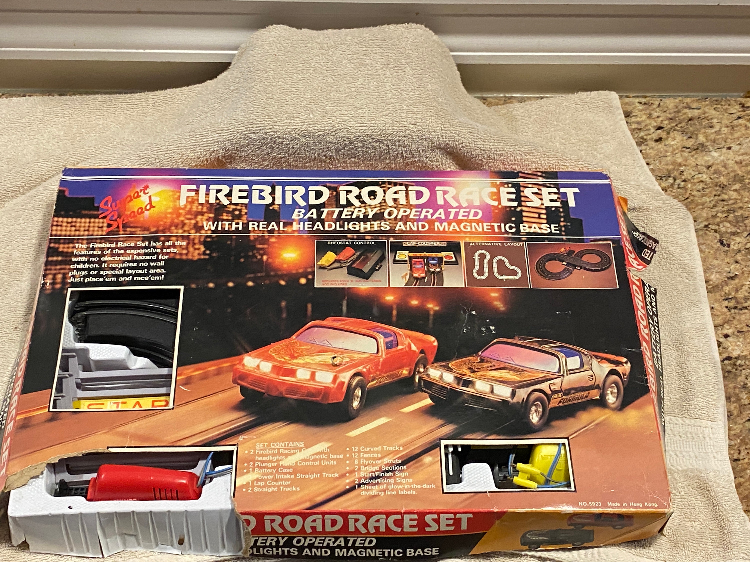 Old Electric Race Car Track