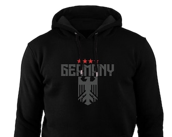 Germany Sweatshirt, German National Football Team Pullover, World Cup, Football Hoodie, Long Sleeve, Digital Textile Printing