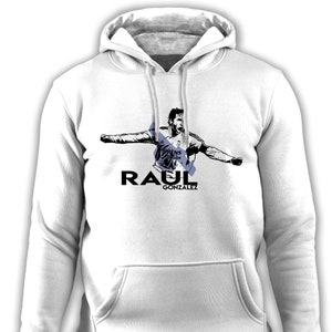Raúl González II Football Hoodie: Organic Cotton Long Sleeve