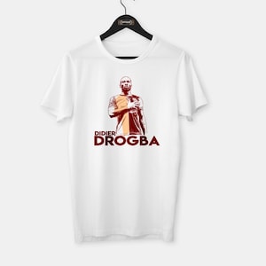 Didier Drogba T-Shirt: Organic Cotton Football Legend Tee