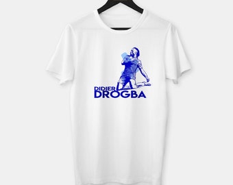 Didier Drogba England T-Shirt: Fußball-T-Shirt aus Bio-Baumwolle