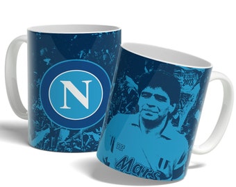 Maradona Napoli Keramiktasse: Fußball Fan Geschenk