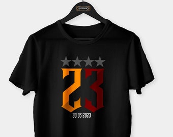 Galatasaray Tshirt Galatasaray Shirt die 23rd Meisterschaft Tshirt GS Tee Fußball Shirt Kurzarm Geschenk für ihn